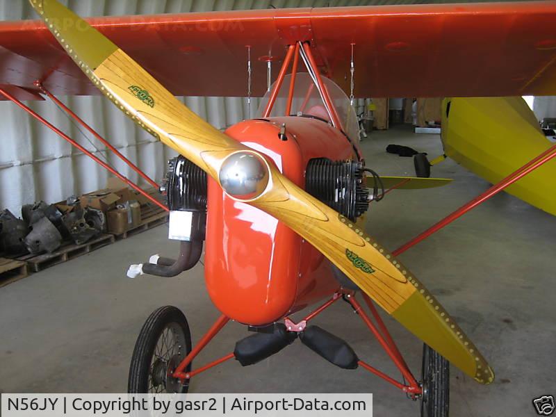 N56JY, 1990 Heath LNB-4 Parasol C/N 001, 1932 aeronca fuse in back