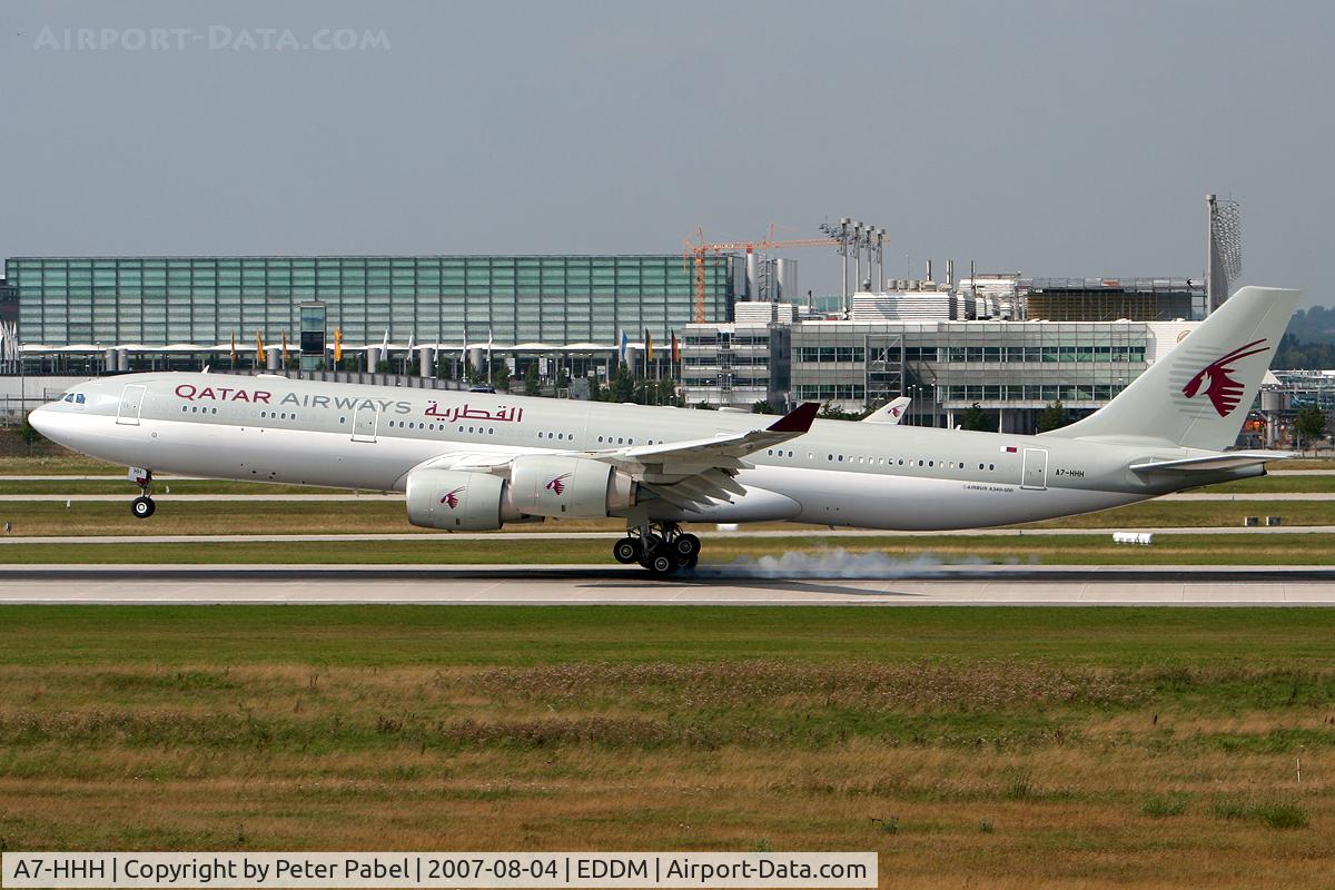 A7-HHH, 2003 Airbus A340-541 C/N 495, A345