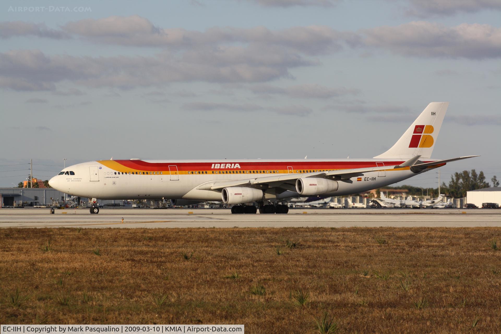 EC-IIH, 2003 Airbus A340-313 C/N 483, Airbus A340-300