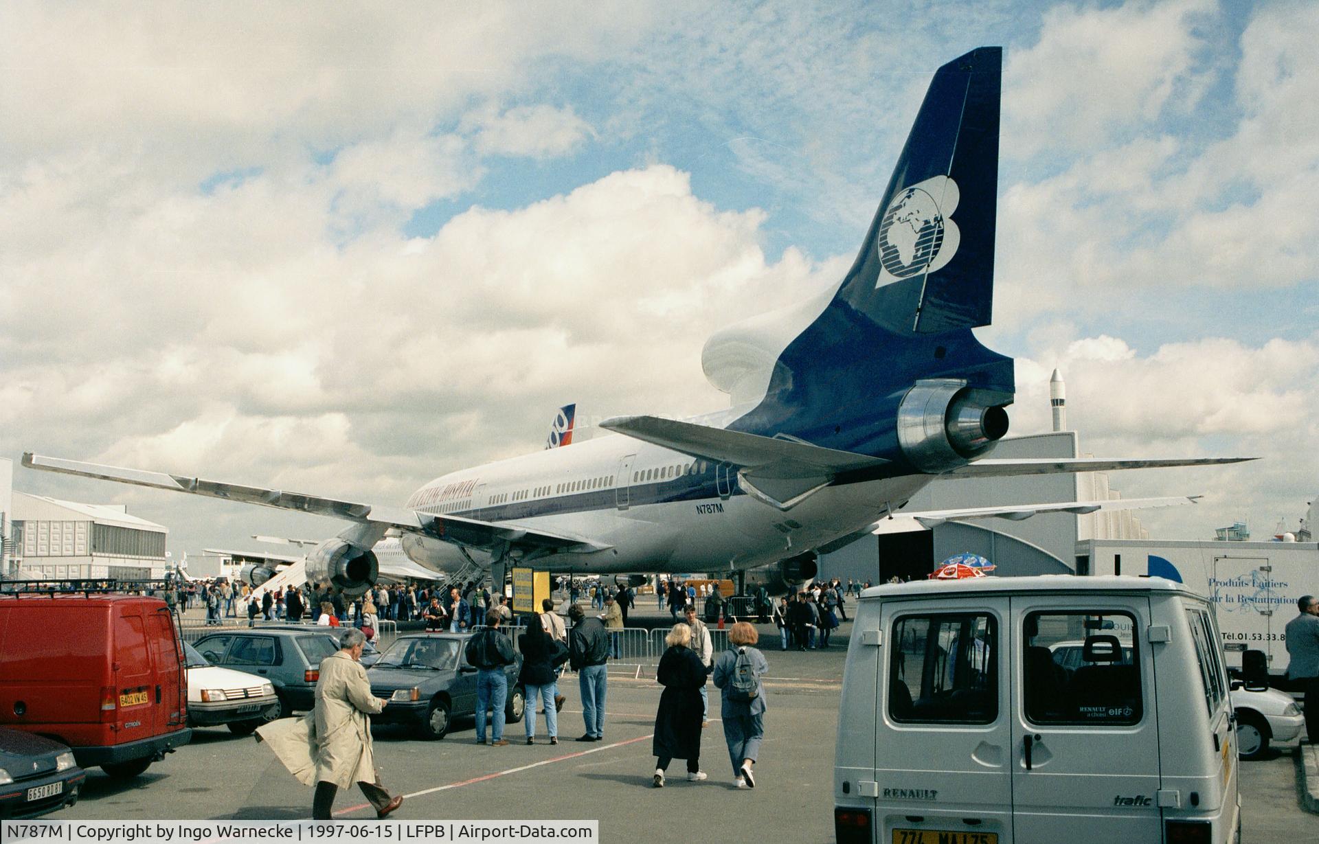 N787M, 1974 Lockheed L-1011-385-1-15 TriStar 100 C/N 193L-1064, Lockheed L-1011 TriStar 