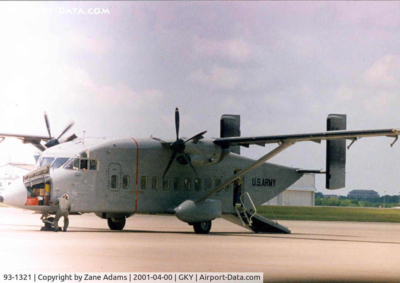 93-1321, 1993 Short C-23B Sherpa C/N SH3405, US Army - Arkansas National Guard C-23B Shepar (Formerly N413SA)