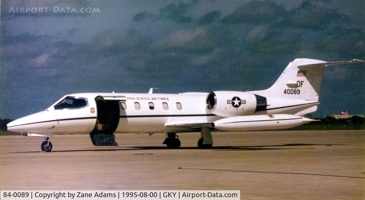 84-0089, 1984 Gates Learjet C-21A C/N 35A-535, At Arlington Municipal