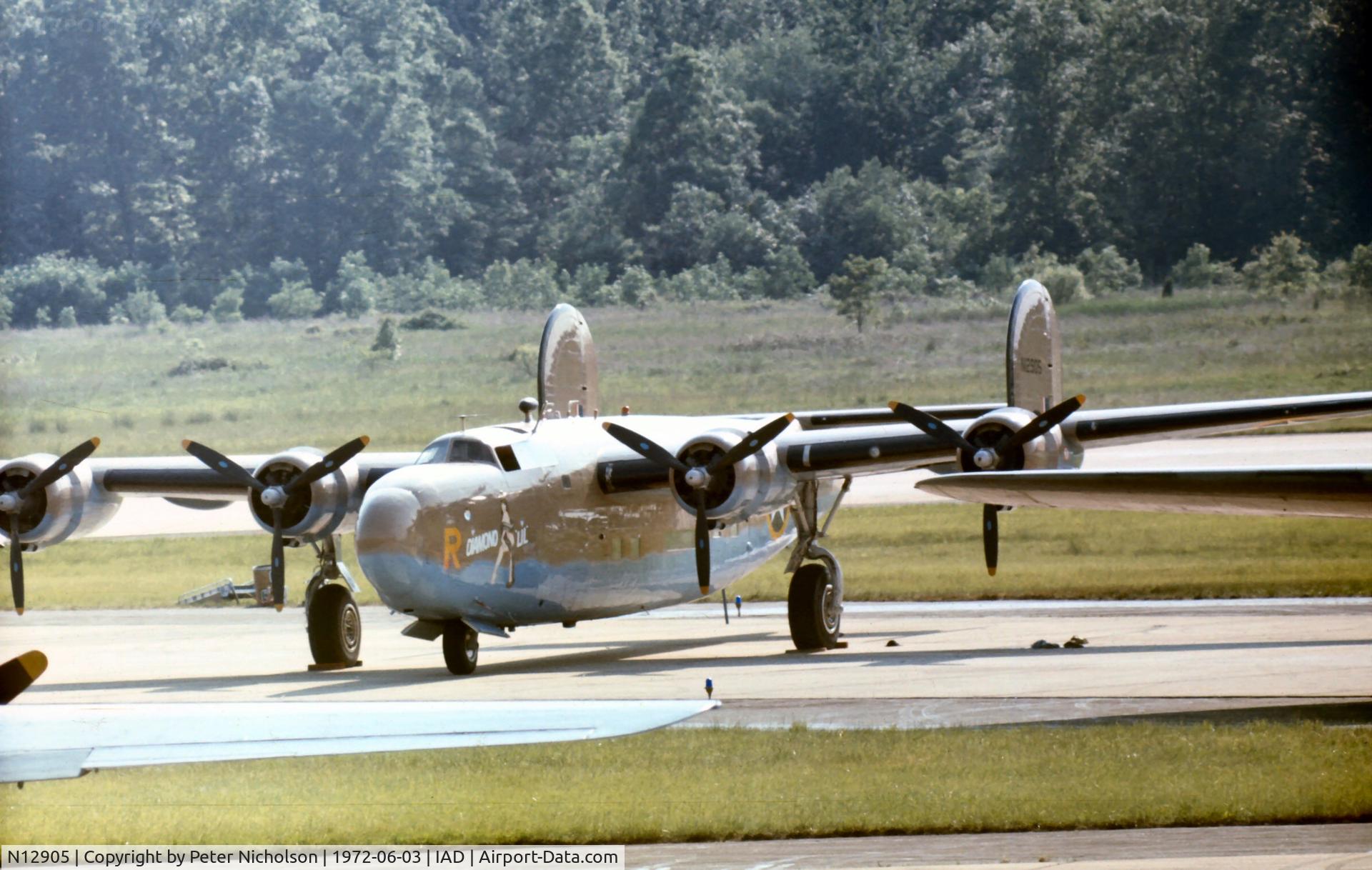 N12905, 1940 Consolidated Vultee RLB30 (B-24) C/N 18, Another view of 