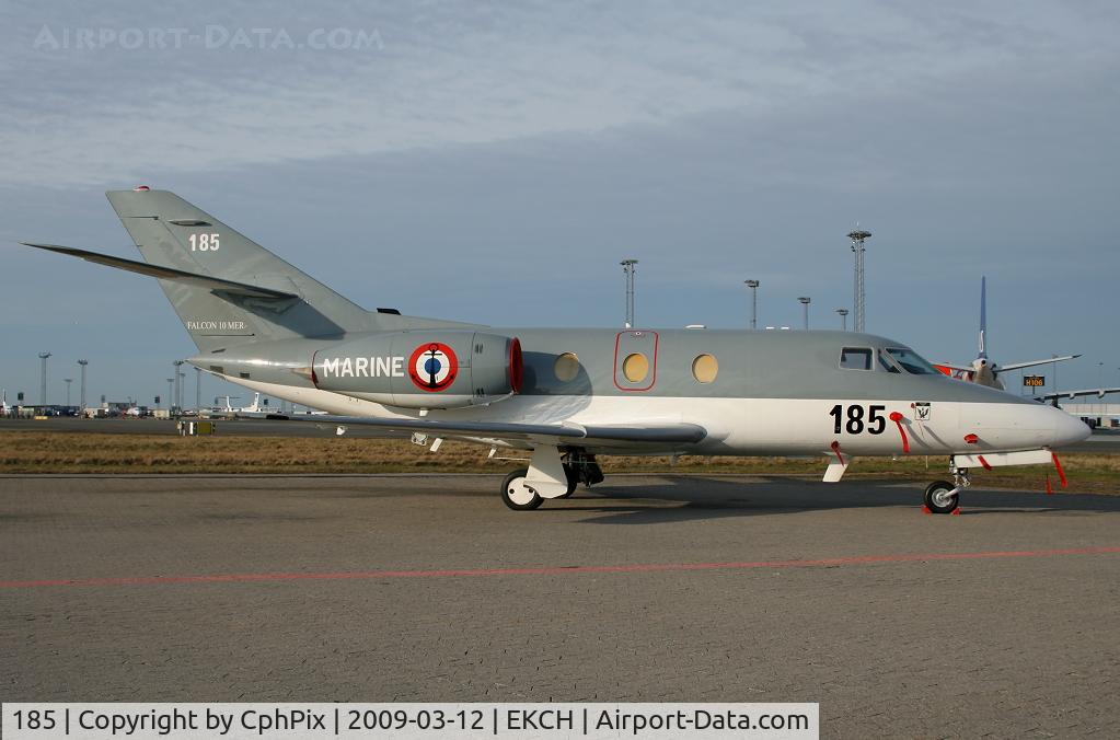 185, Dassault Falcon 10MER C/N 185, DF1