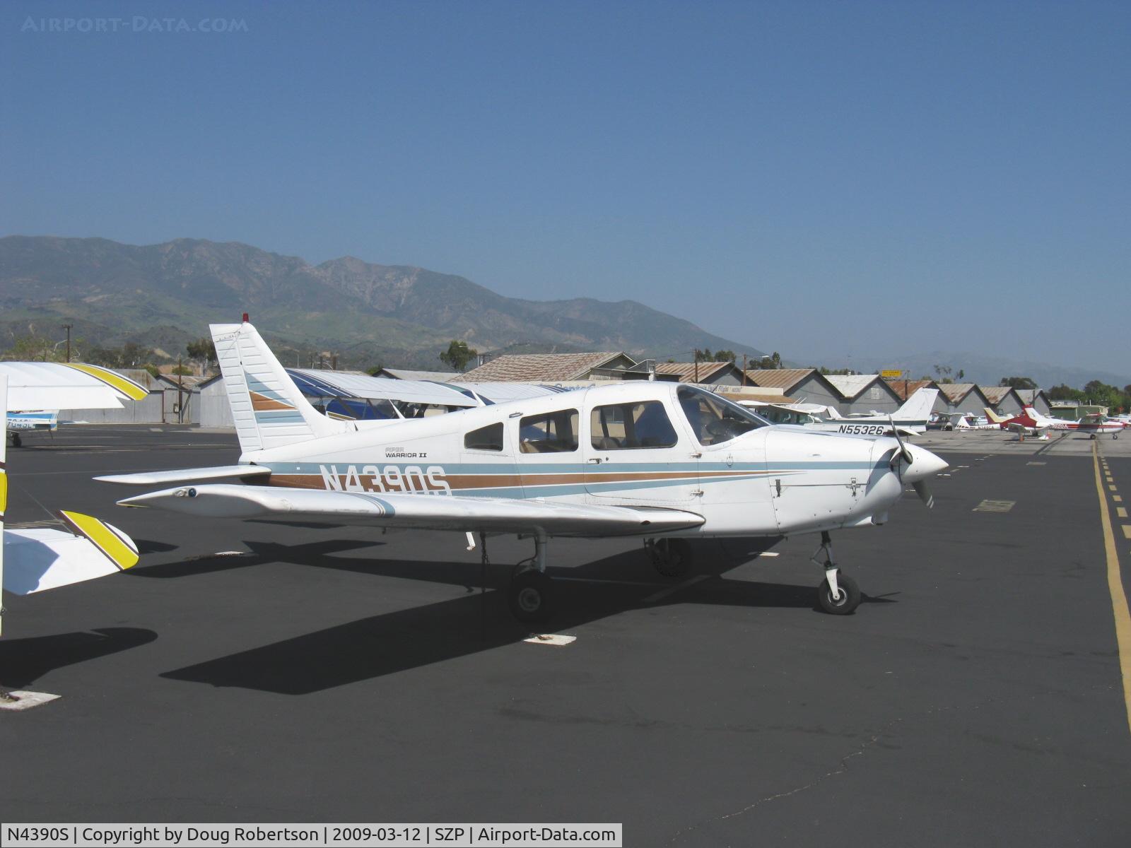 N4390S, 1985 Piper PA-28-161 C/N 28-8516031, 1985 Piper PA-28-161 WARRIOR II, Lycoming O-320-D3G 160 Hp