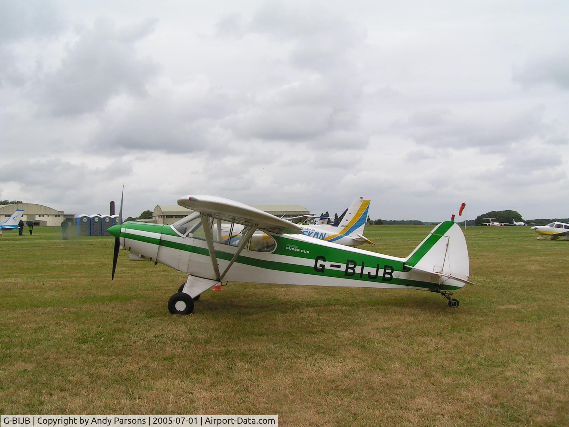 G-BIJB, 1980 Piper PA-18-150 Super Cub C/N 18-8009001, G-BIJB  2005 PFA Kemble