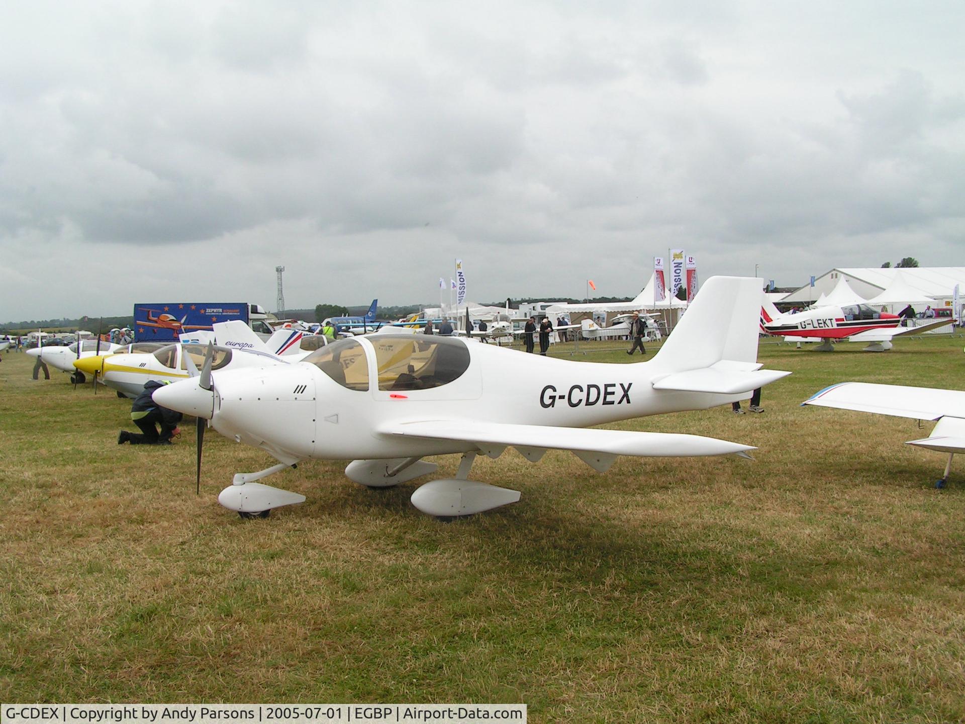 G-CDEX, 2004 Europa Tri Gear C/N PFA 247-12507, G-CDEX at Kemble PFA 2005