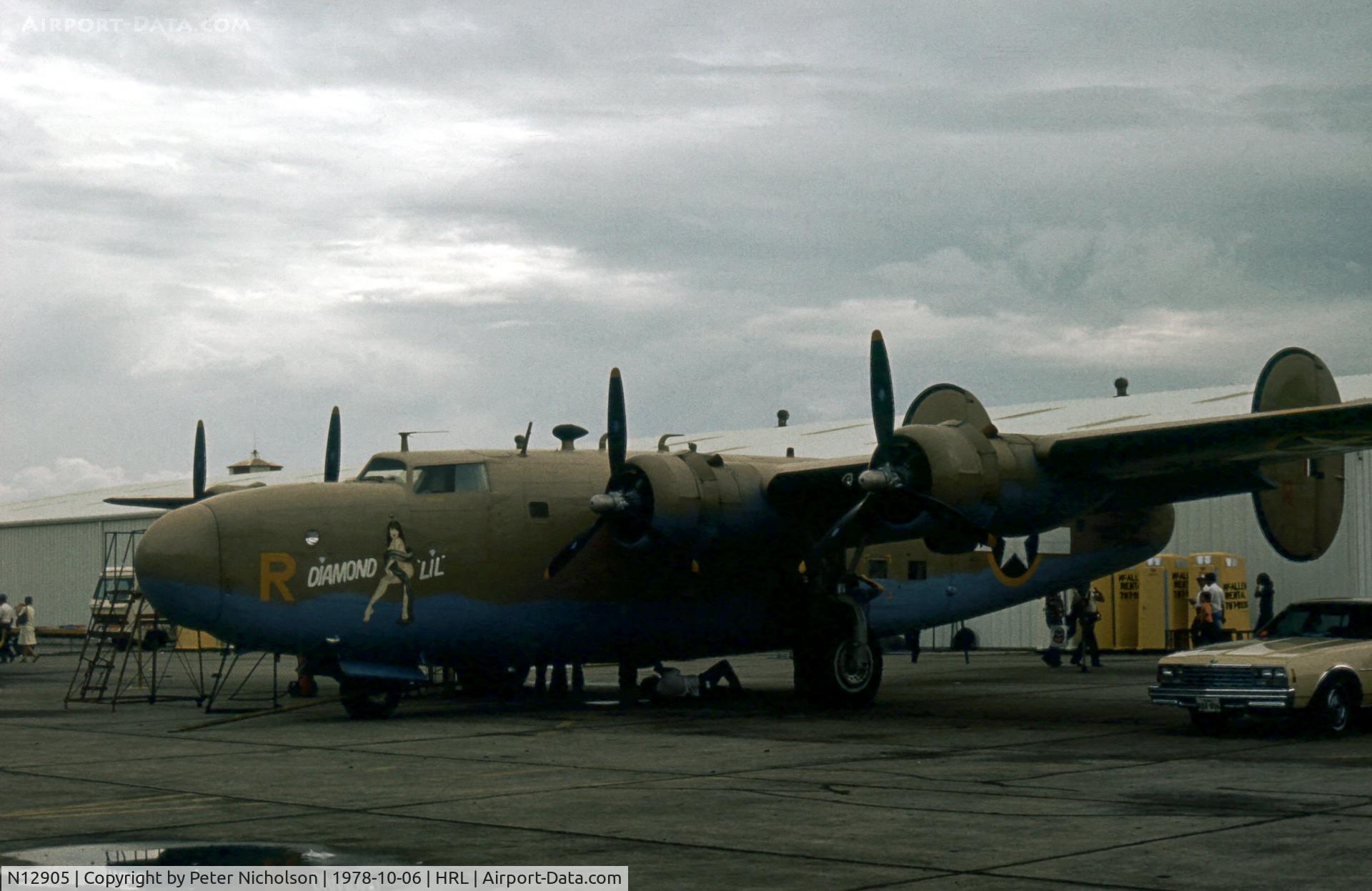 N12905, 1940 Consolidated Vultee RLB30 (B-24) C/N 18, Routine maintenance on 