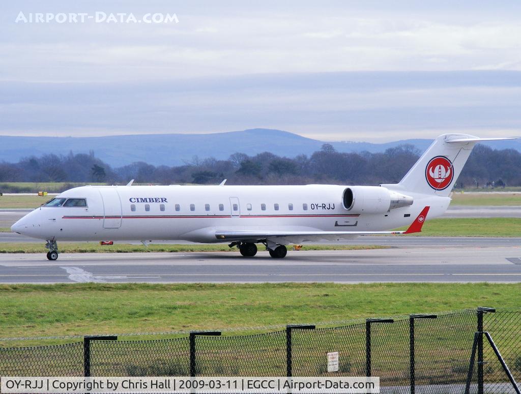 OY-RJJ, 2003 Bombardier CRJ-200ER (CL-600-2B19) C/N 7784, Cimber