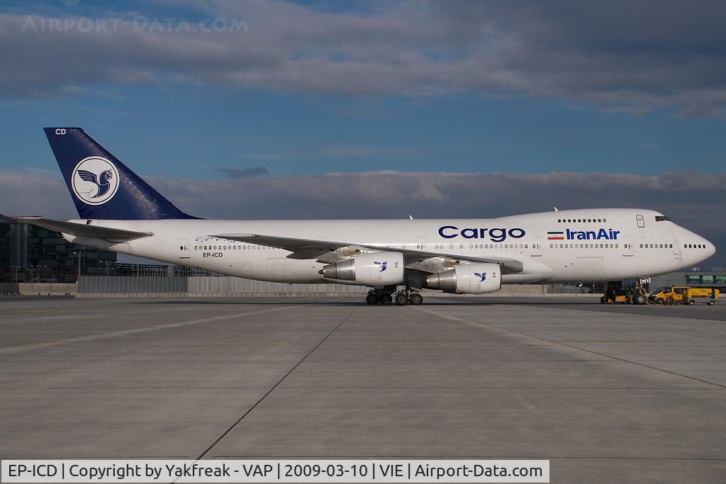 EP-ICD, 1988 Boeing 747-21AC C/N 24134, Iran Air Boeing 747-200