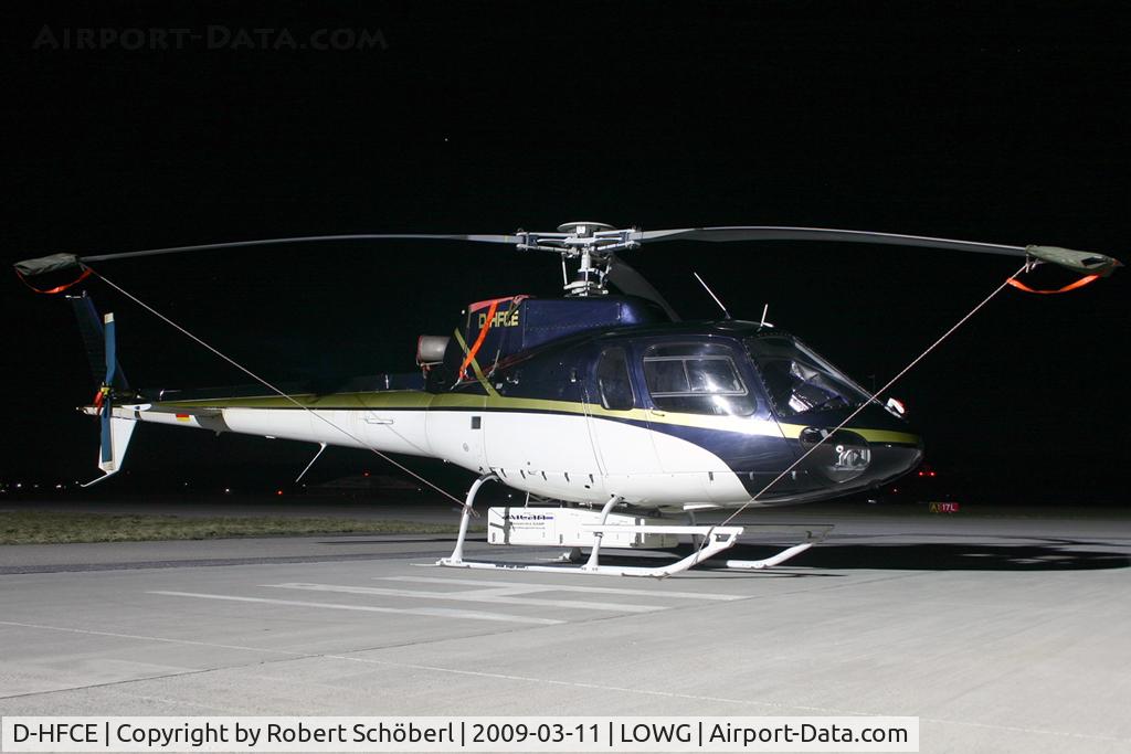 D-HFCE, Aerospatiale AS-350BA Ecureuil C/N 1669, Nightstop