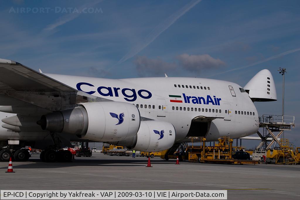 EP-ICD, 1988 Boeing 747-21AC C/N 24134, Iran Air Boeing 747-200