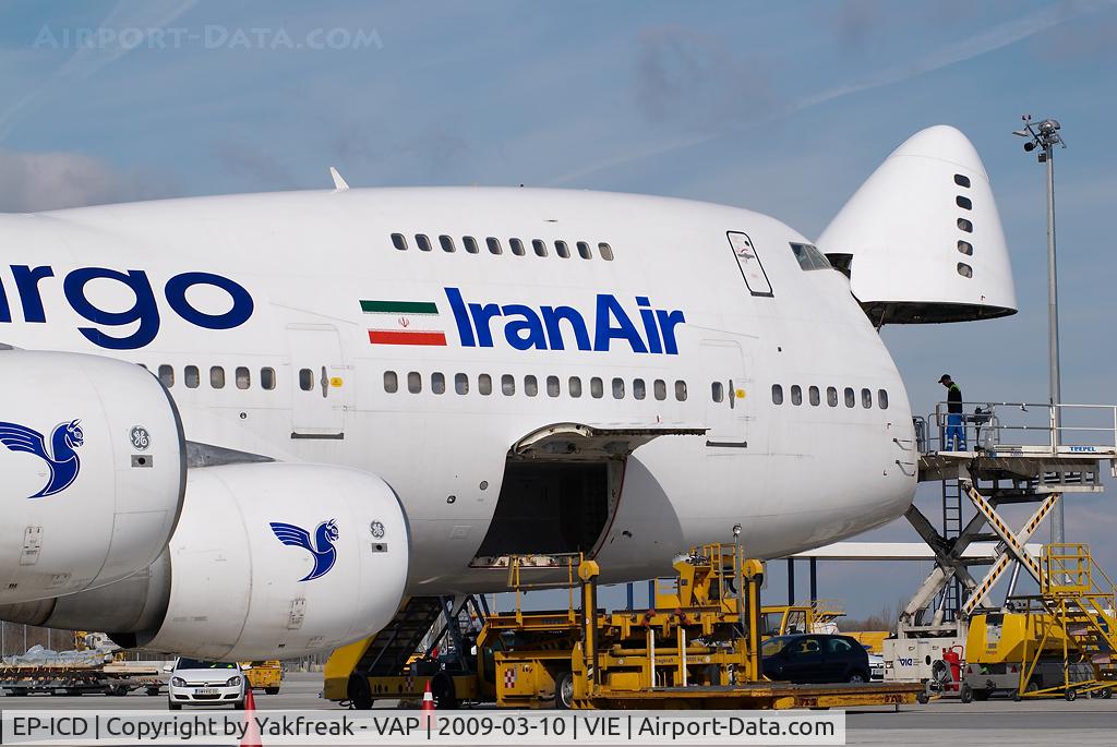 EP-ICD, 1988 Boeing 747-21AC C/N 24134, Iran Air Boeing 747-200