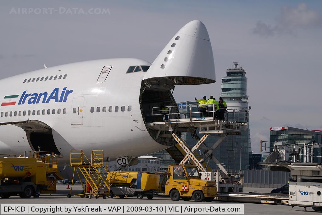 EP-ICD, 1988 Boeing 747-21AC C/N 24134, Iran Air Boeing 747-200