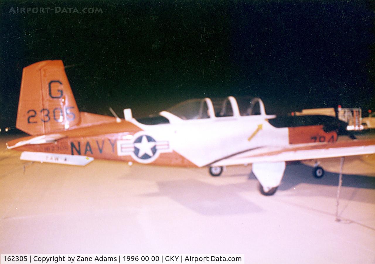 162305, Beech T-34C Mentor C/N GL-303, At Arlington Municipal