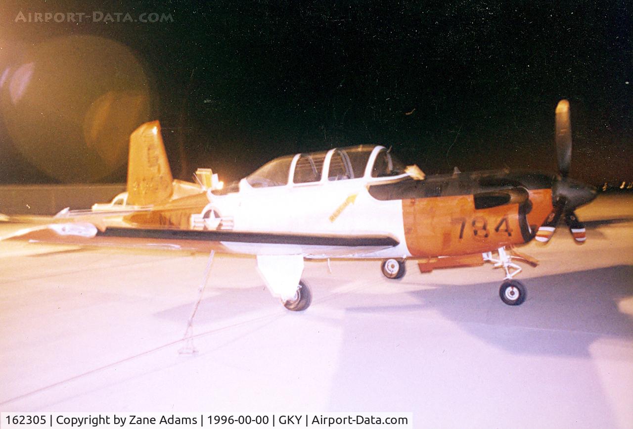 162305, Beech T-34C Mentor C/N GL-303, At Arlington Municipal