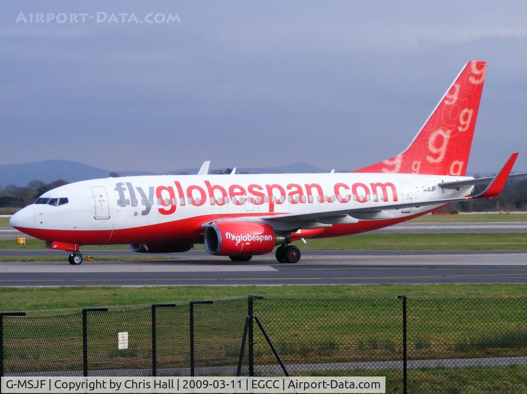 G-MSJF, 2007 Boeing 737-7Q8 C/N 30710, Flyglobespan
