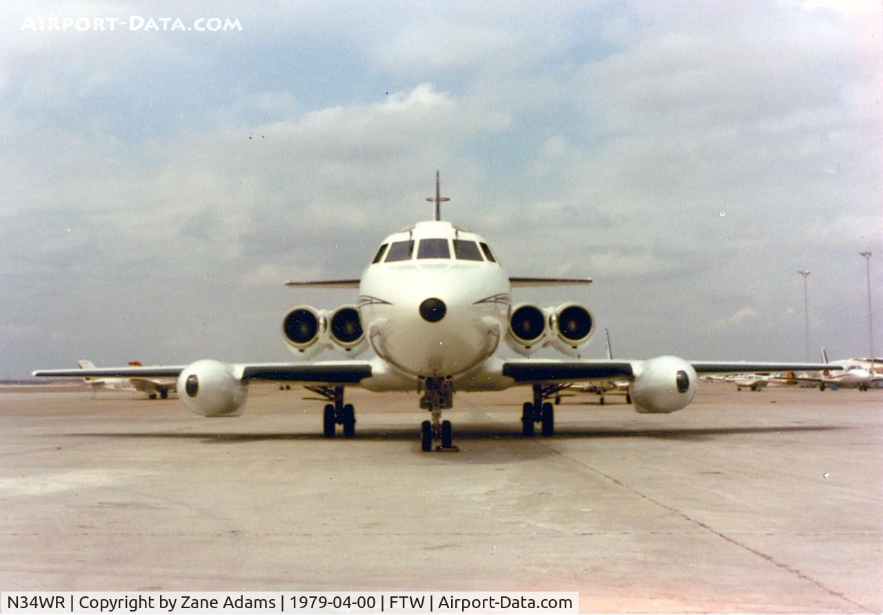 N34WR, 1977 Lockheed L-1329-25 Jetstar II C/N 5207, Seen registered as N176BN at Meacham Field