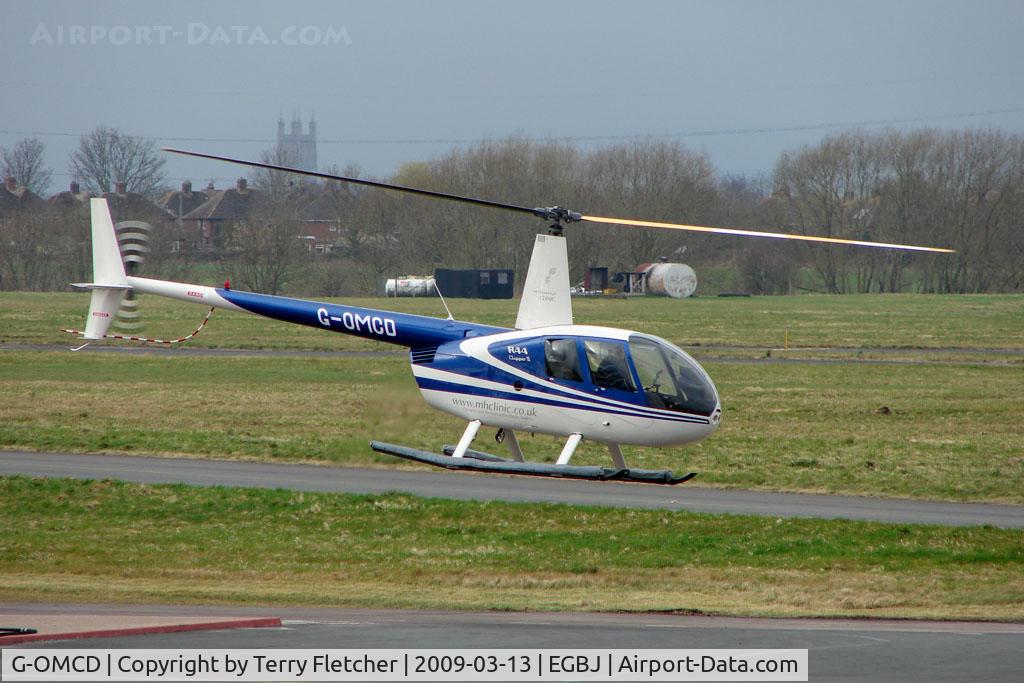 G-OMCD, 2004 Robinson R44 II C/N 10249, Robinson R44 II at Staverton