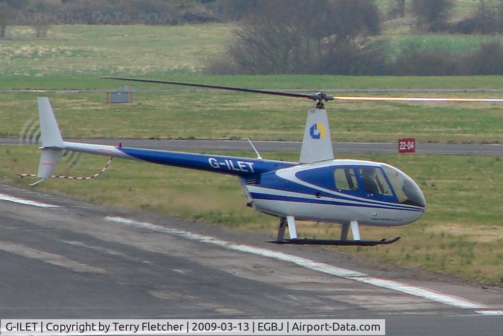 G-ILET, 2005 Robinson R44 II C/N 10789, Robinson R44 II at Staverton
