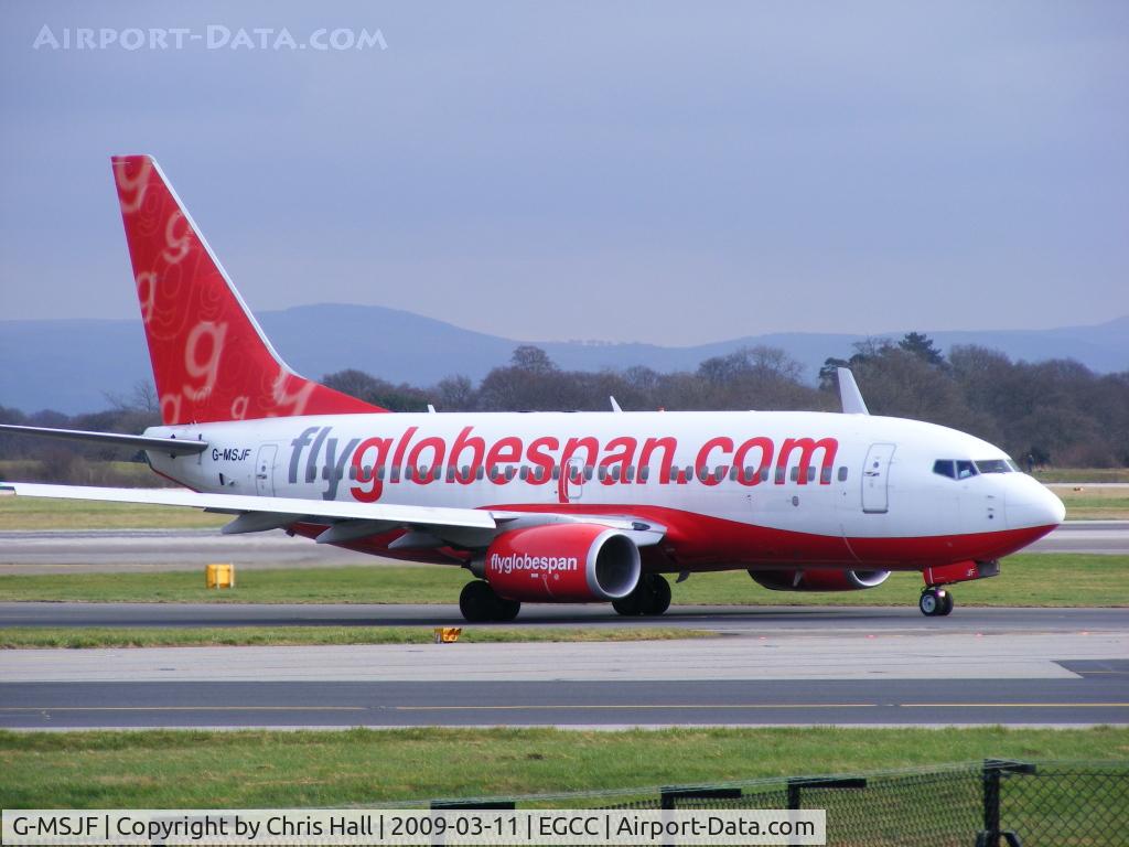 G-MSJF, 2007 Boeing 737-7Q8 C/N 30710, Flyglobespan