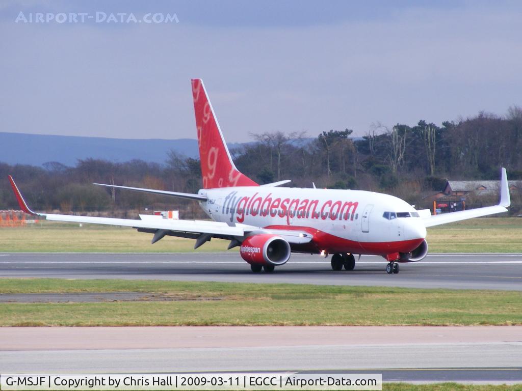 G-MSJF, 2007 Boeing 737-7Q8 C/N 30710, Flyglobespan