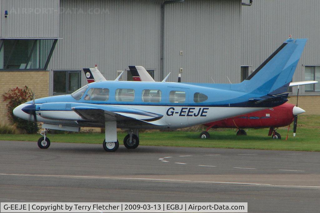 G-EEJE, 1972 Piper PA-31 Navajo C/N 31-825, Piper PA-31 at Staverton