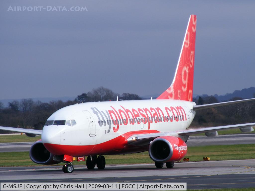 G-MSJF, 2007 Boeing 737-7Q8 C/N 30710, Flyglobespan