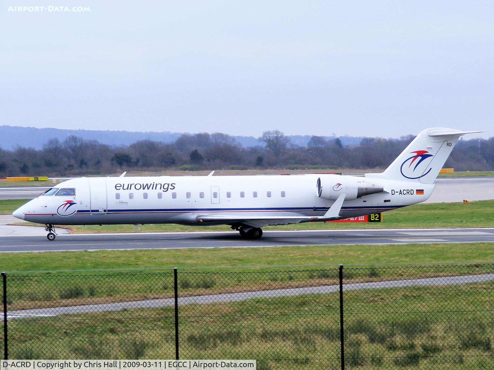 D-ACRD, Canadair CRJ-200ER (CL-600-2B19) C/N 7583, Eurowings