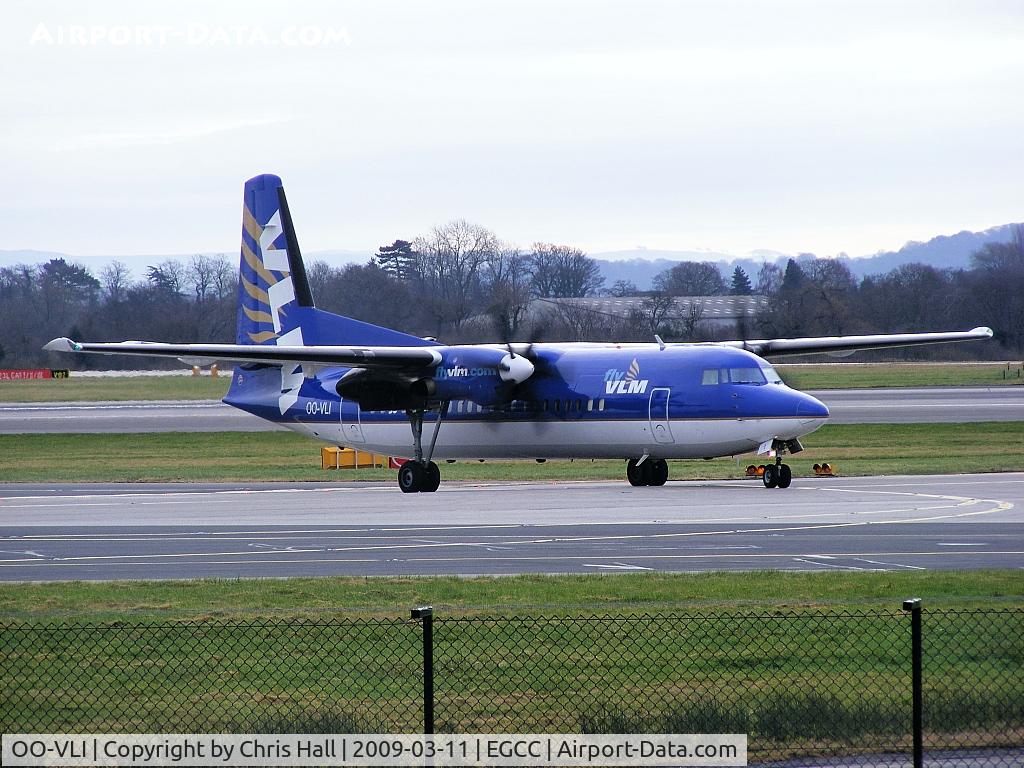 OO-VLI, 1991 Fokker 50 C/N 20226, VLM