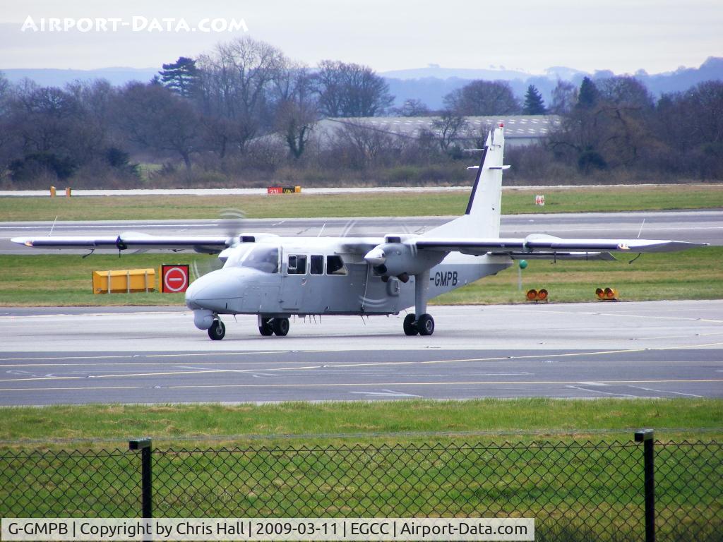 G-GMPB, 2002 Pilatus Britten-Norman BN-2T-4S Defender 4000 C/N 4011, Greater Manchester Police