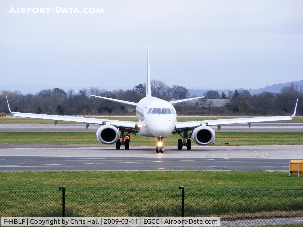 F-HBLF, 2008 Embraer 190AR (ERJ-190-100IGW) C/N 19000158, Air France operated by Regional
