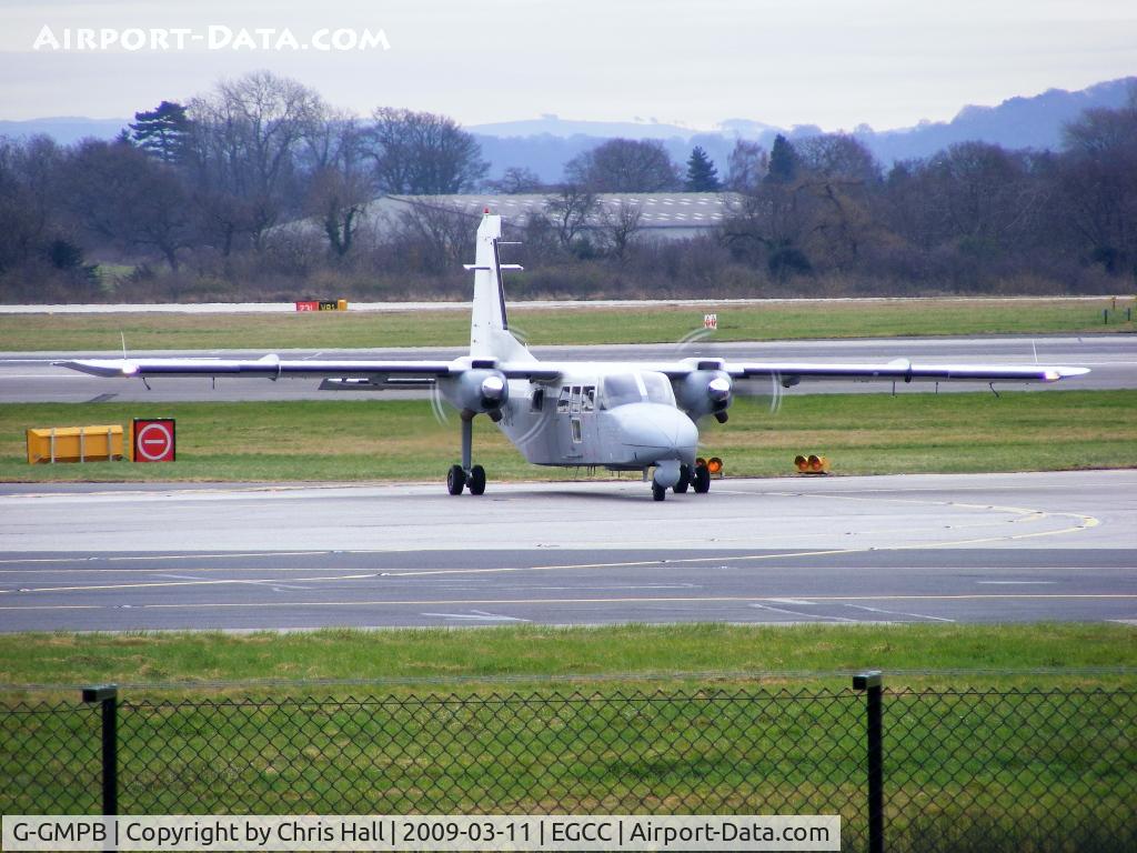 G-GMPB, 2002 Pilatus Britten-Norman BN-2T-4S Defender 4000 C/N 4011, Greater Manchester Police