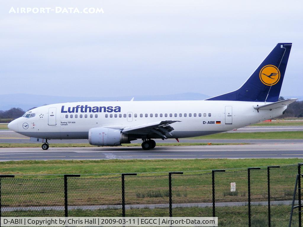 D-ABII, 1991 Boeing 737-530 C/N 24822, Lufthansa