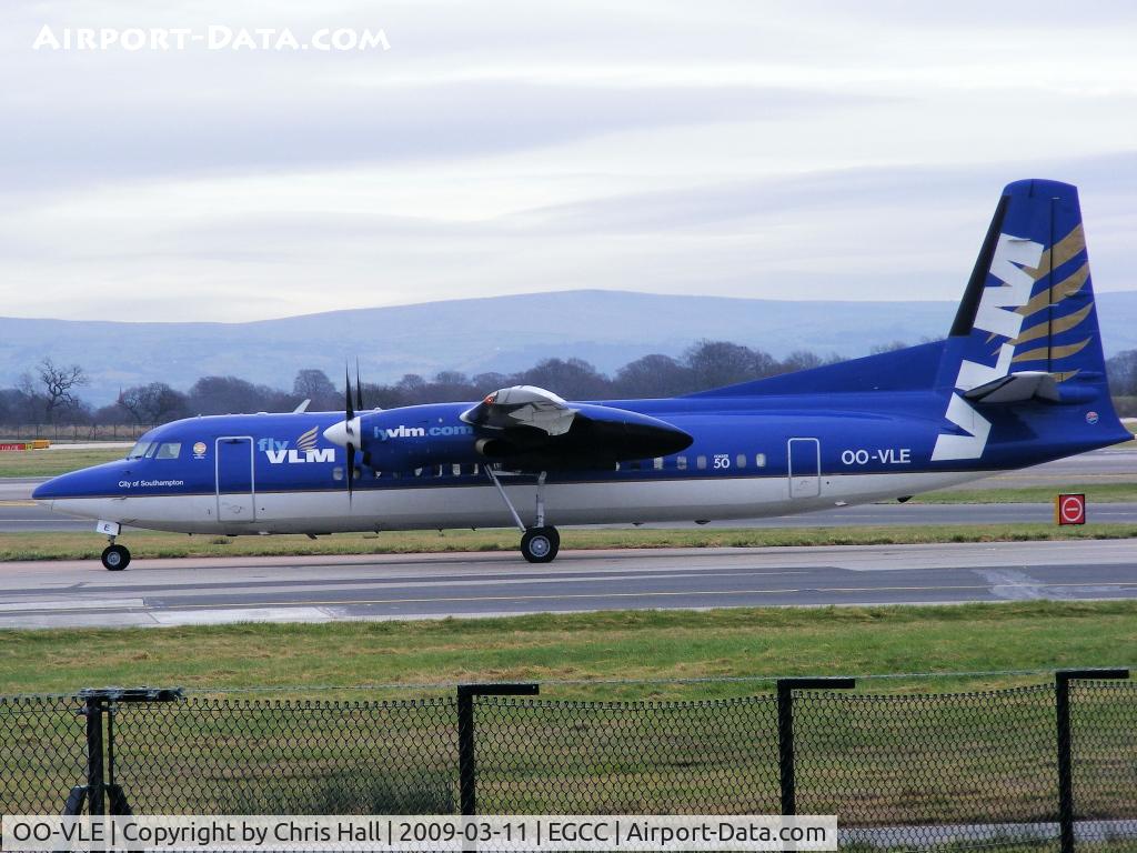 OO-VLE, 1988 Fokker 50 C/N 20132, VLM