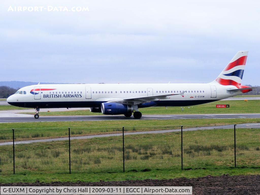 G-EUXM, 2007 Airbus A321-231 C/N 3290, British Airways