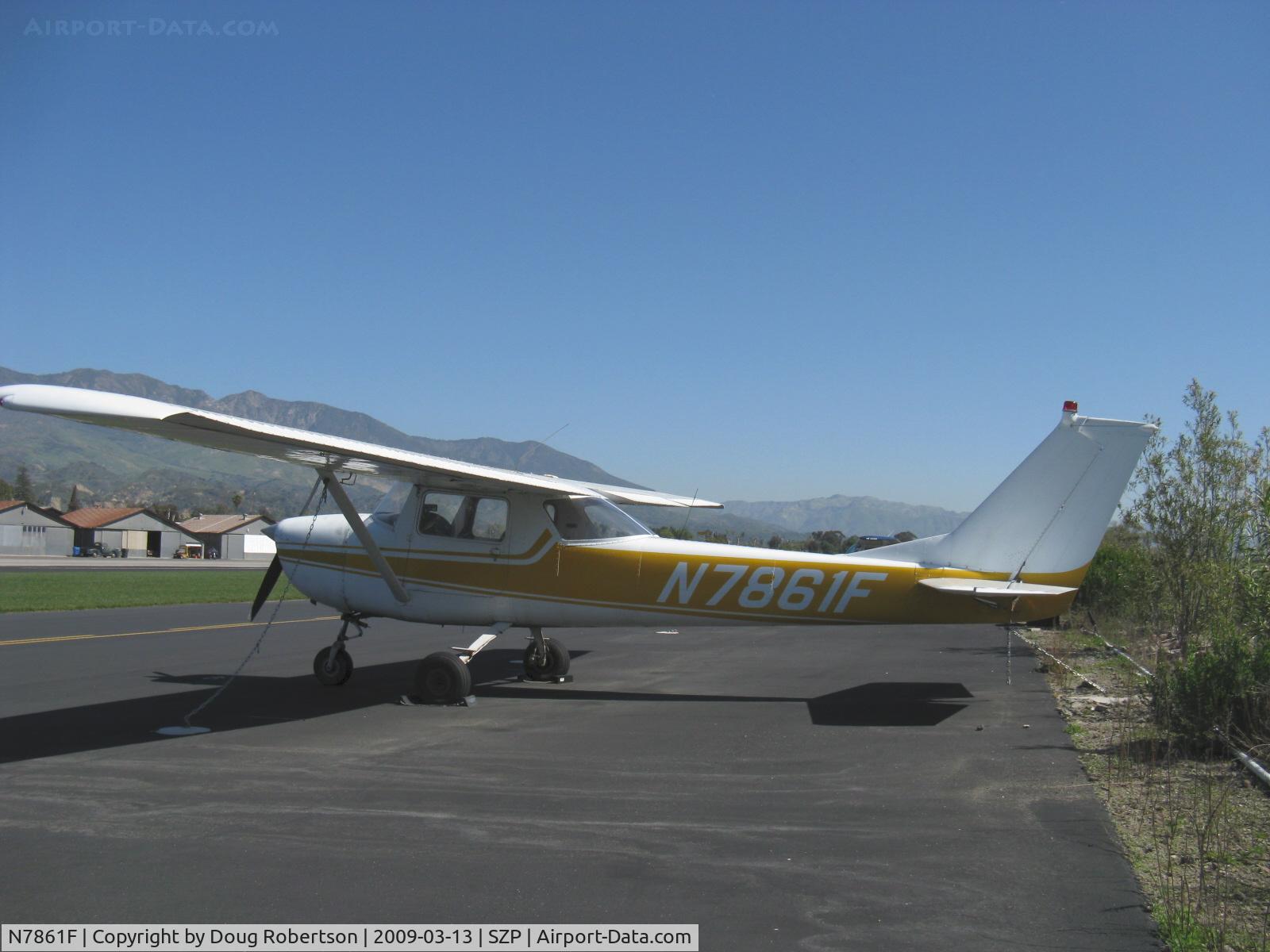 N7861F, 1966 Cessna 150F C/N 15063961, 1966 Cessna 150F, Continental O-200 100 Hp