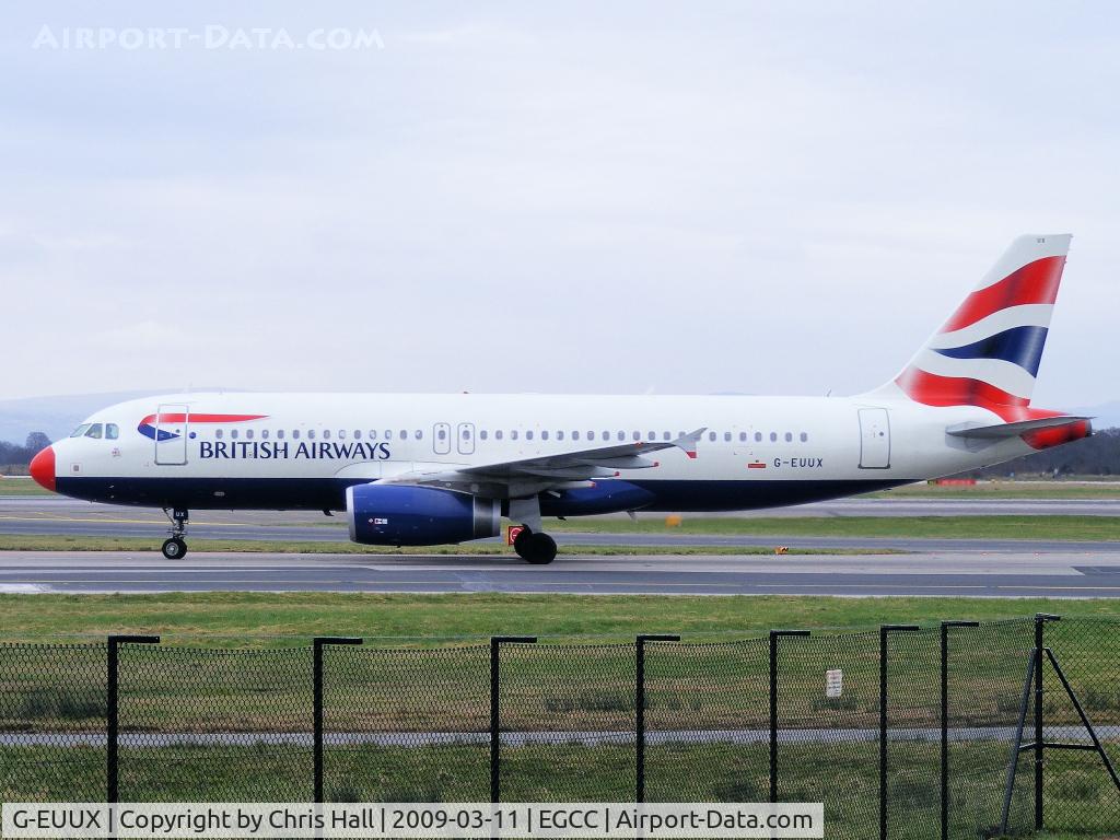 G-EUUX, 2008 Airbus A320-232 C/N 3550, British Airways