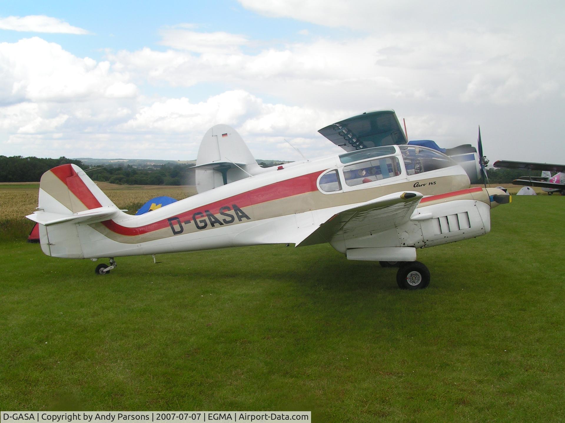 D-GASA, 1959 Let Ae-145 Super Aero 145 C/N 19-014, D-GASA at Fowlmere