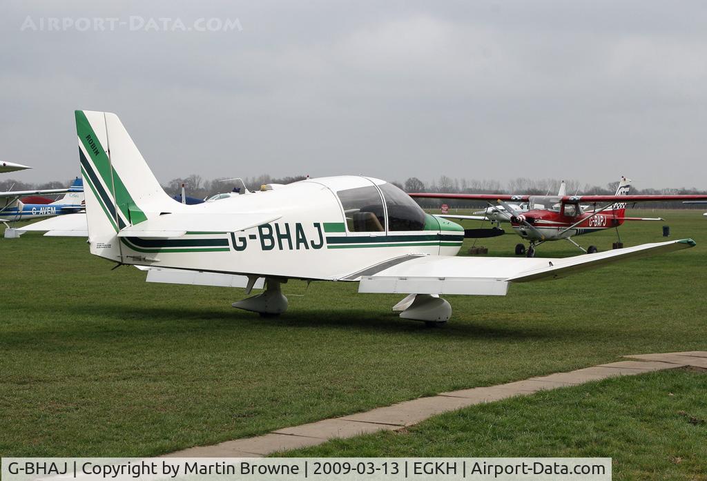 G-BHAJ, 1979 Robin DR-400-160 Chevalier C/N 1430, Robin DR400