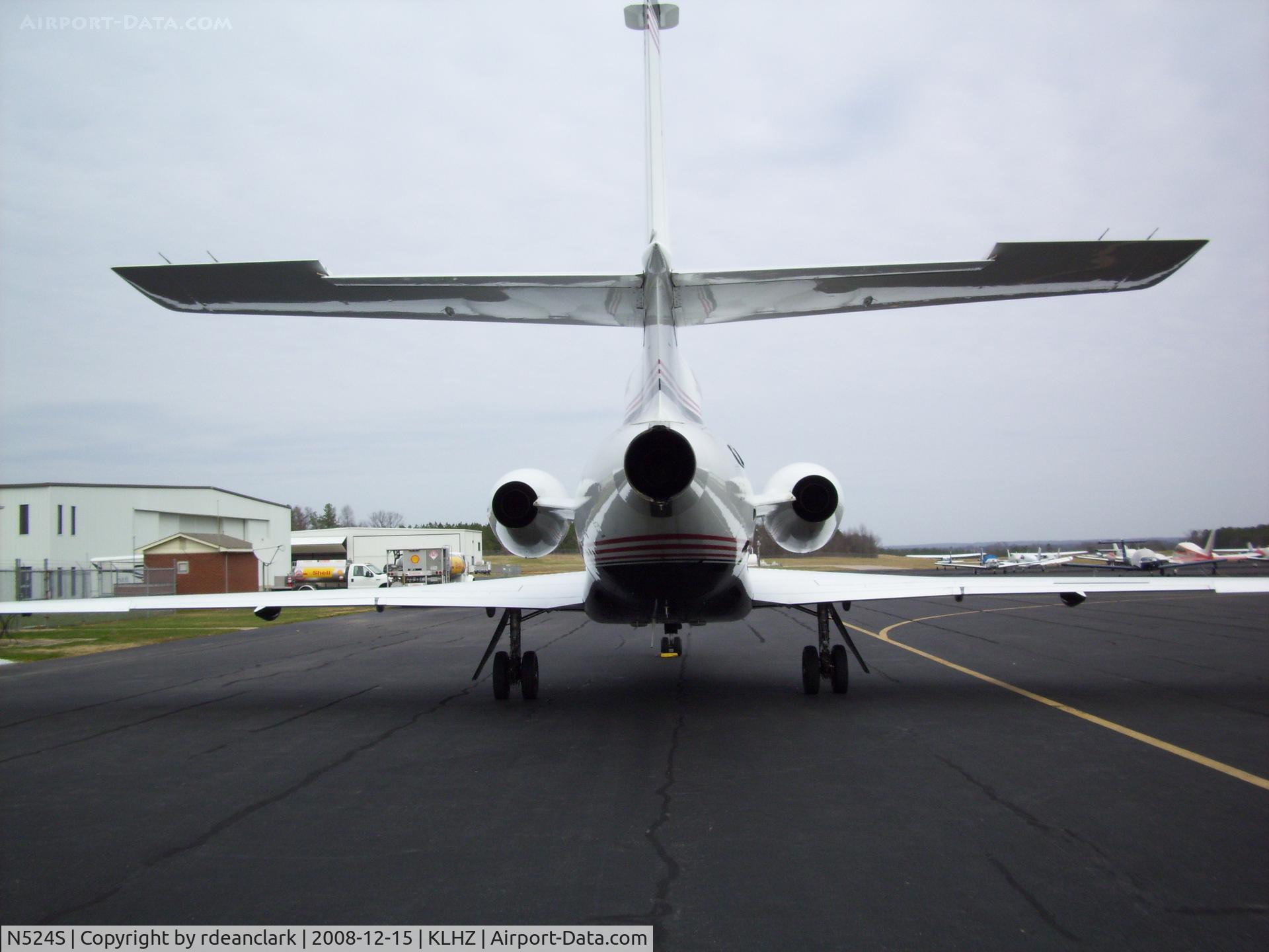 N524S, 1981 Dassault-Breguet Falcon 50 C/N 51, Whale Tail