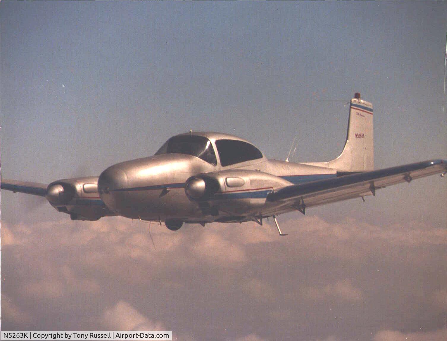 N5263K, 1950 Riley-Temco D-16 Twin Navion C/N TTN-5 (NAV-4-2163B), D-16 150HP