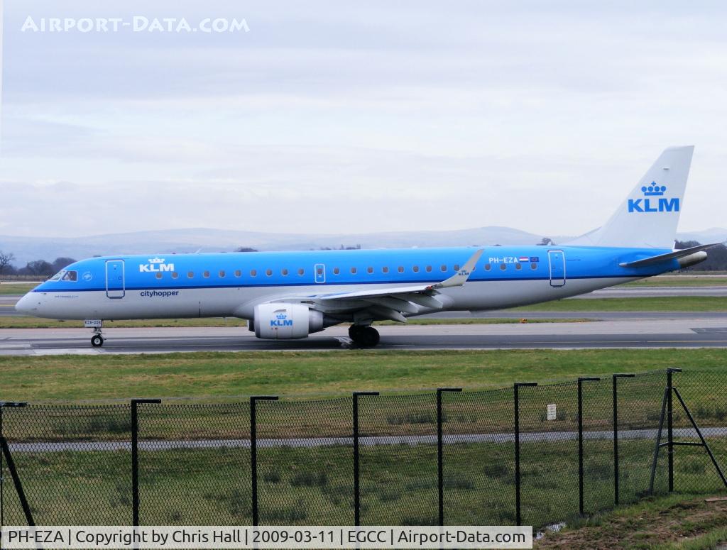 PH-EZA, 2008 Embraer 190LR (ERJ-190-100LR) C/N 19000224, KLM Cityhopper