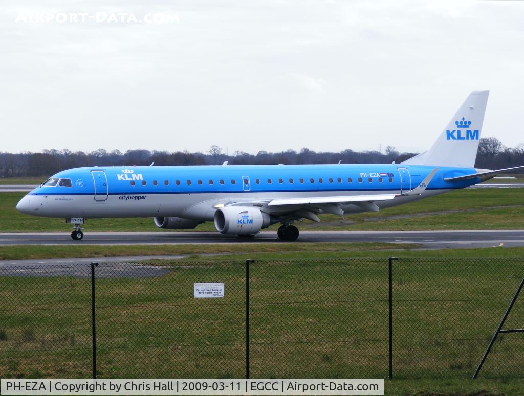 PH-EZA, 2008 Embraer 190LR (ERJ-190-100LR) C/N 19000224, KLM Cityhopper