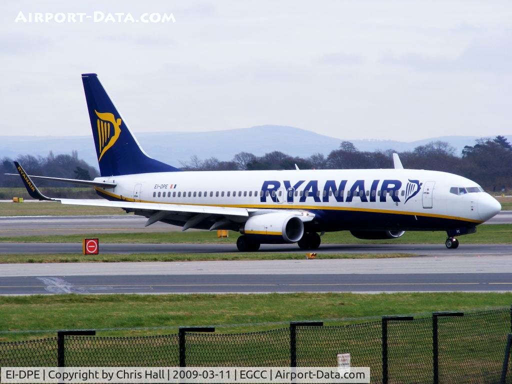 EI-DPE, 2006 Boeing 737-8AS C/N 33605, Ryanair