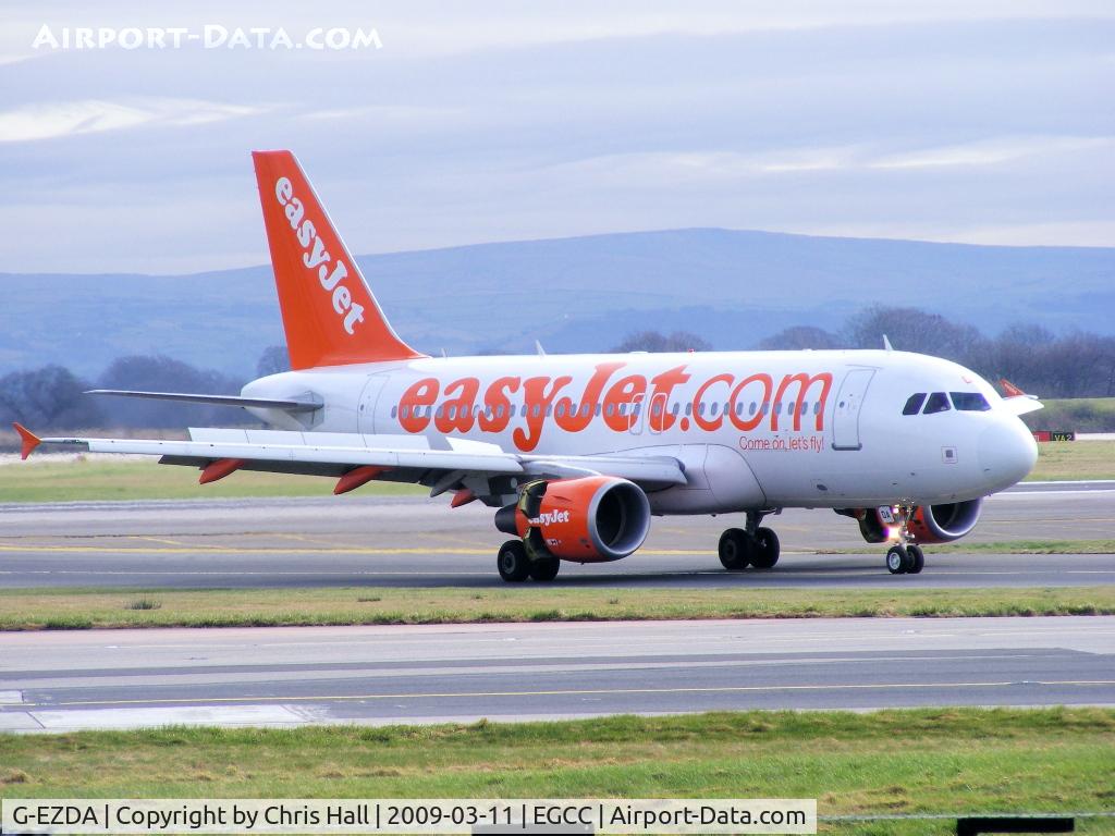 G-EZDA, 2008 Airbus A319-111 C/N 3413, Easyjet