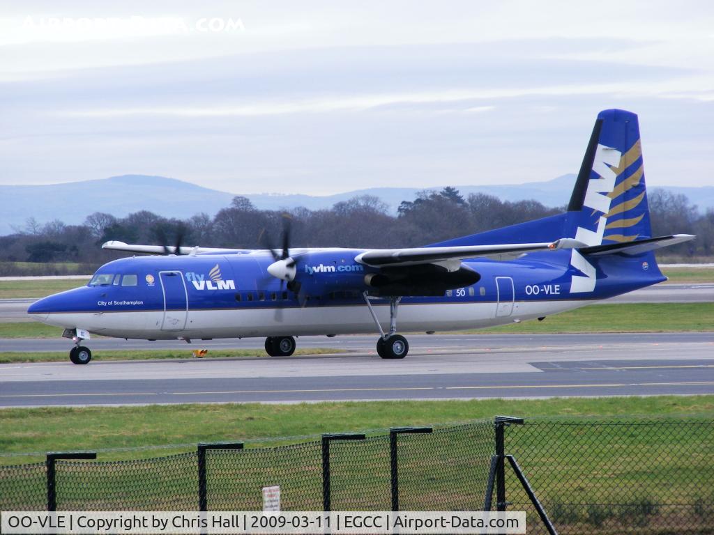 OO-VLE, 1988 Fokker 50 C/N 20132, VLM