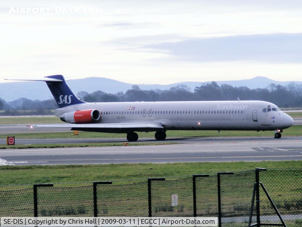 SE-DIS, 1991 McDonnell Douglas MD-81 (DC-9-81) C/N 53006, Scandinavian