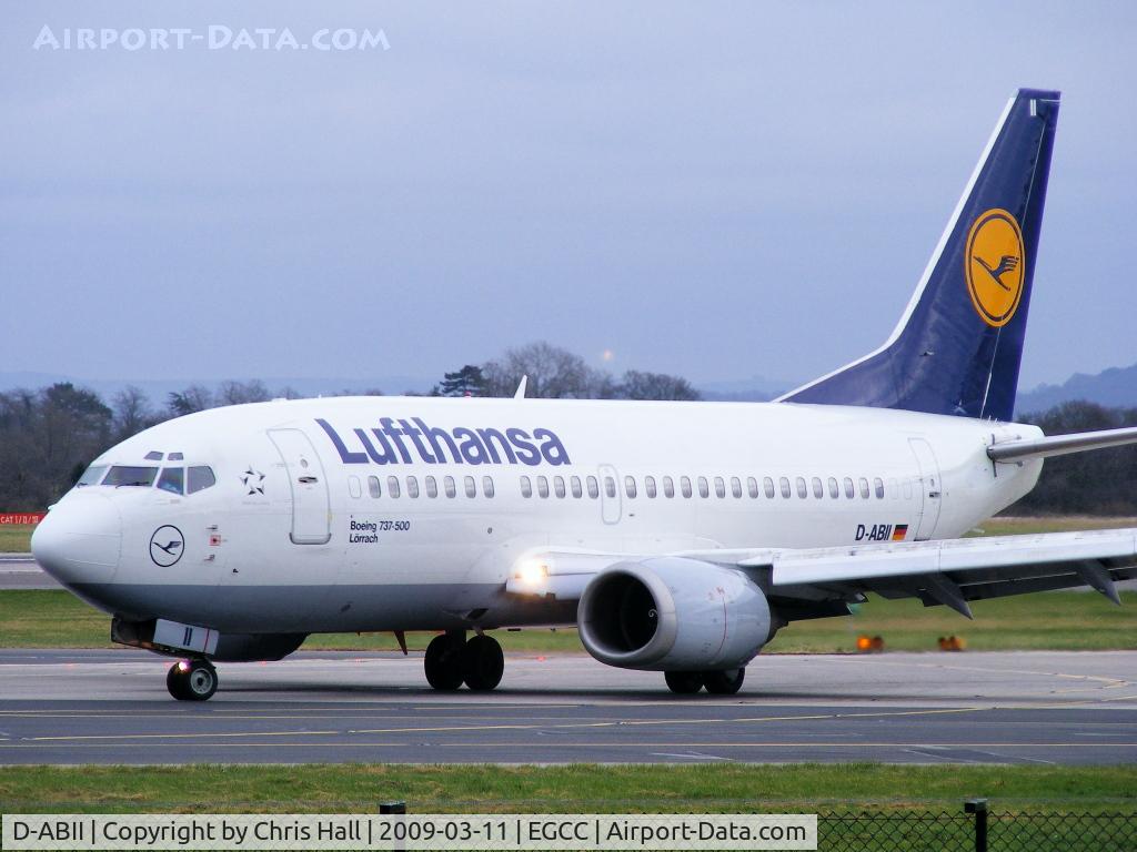 D-ABII, 1991 Boeing 737-530 C/N 24822, Lufthansa