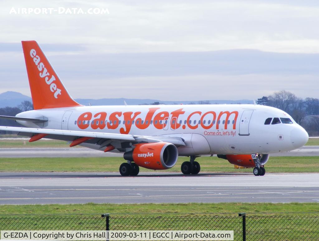 G-EZDA, 2008 Airbus A319-111 C/N 3413, Easyjet